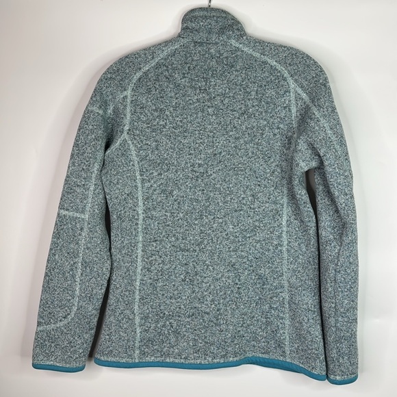Patagonia Better Sweater Heathered Blue Full Zip Jacket Size Small - Picture 4 of 9